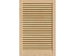 Classen Lamellentür Kiefer Roh 69 cm x 59,4 cm x 2,1 cm