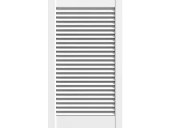 Classen Lamellentür Weiß 69 cm x 49,4 cm x 2,1 cm