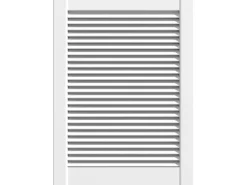 Classen Lamellentür Weiß 69 cm x 59,4 cm x 2,1 cm