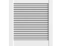 Classen Lamellentür Weiß 39,5 cm x 39,4 cm x 2,1 cm