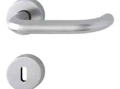 CMI Rosetten-Garnitur U-Form Edelstahl matt 38 mm - 42 mm