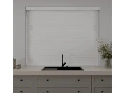 Cocoon Home Concepts Holz Jalousien 230 x 175 50mm Lamellen Weiß