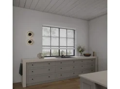 Cocoon Home Concepts Holz Jalousien 180 x 175 50mm Lamellen Weiß