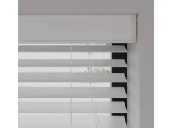 Cocoon Home Concepts Holz Jalousien 220 x 175 50mm Lamellen Weiß