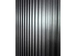 Colortree Akustikpaneele Wandpaneele Anthrazit Holz Wasserdicht Akustik Dämmend 4 Stück Ungefähr 260x16,5cm