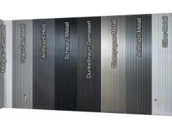 Colortree Akustikpaneele Wandpaneele Grau Gemasert Wasserdicht Akustik Dämmend 4 Stück Ungefähr 260x16,5cm