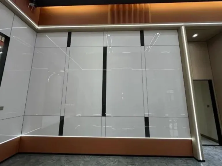 Colortree Wandpaneele Deckenpaneele Weiss Hochglanz Wasserdicht Dämmend ca.260x122cm 8mm Dick