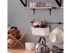 Contour Vliestapete Spectrum Mosaic Grey 10,05 x 0,52 m