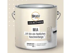 CREATE! by OBI Lieblingsfarben Wandfarbe Mia Kaschmirbeige matt 2,5 l
