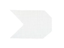 Dalsys Diagonal-Armierung 10x 40cm x 33cm mit 200g/m² mit 7 x 7mm Maschenweite