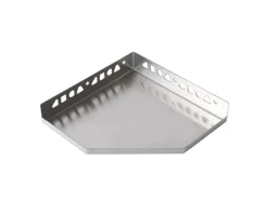 Dalsys Duschablage Befliesbar 200mm x 200mm Edelstahl Silber