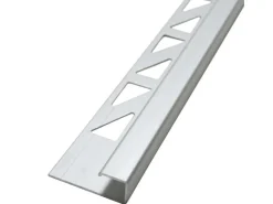 Dalsys Fliesenschiene Aluminium 2,5m x 10mm Eckprofil Chrome
