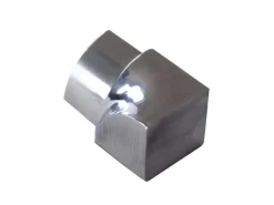 Dalsys Inneneck Fliesenschiene Viertelkreis 12,5mm Edelstahl Poliert