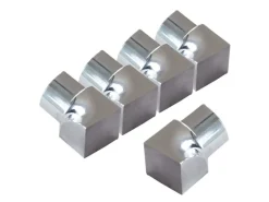 Dalsys Inneneck Fliesenschiene Viertelkreis 5x 10mm Edelstahl Poliert