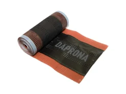 Daprona Firstrolle Alu Super Vent 5m x 390mm Rot Abdichtung Dachfirst