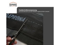 Daprona Firstrolle Alu Super Vent 5m x 390mm Rot Abdichtung Dachfirst