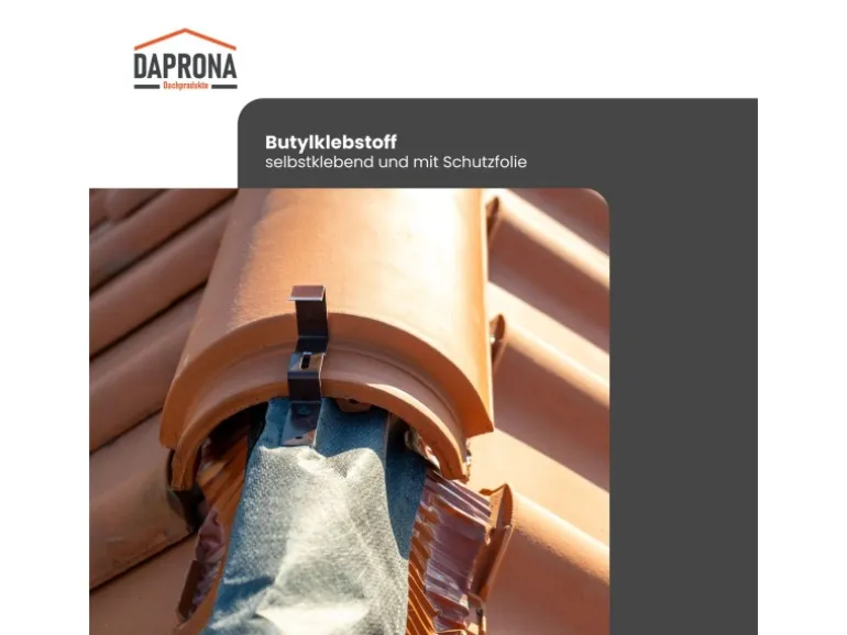 Daprona Firstrolle Alu Super Vent 4x 5m x 320mm Anthrazit Abdichtung Dachfirst