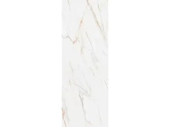 Decoflooring SPC-Wandpaneel Marmor 260 cm x 90 cm Weiß-Gold