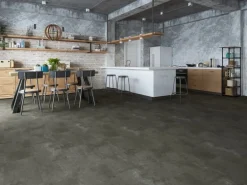 Decoflooring Vinylboden Olbia Stein-Optik Dunkel 3,5 mm Klicksystem