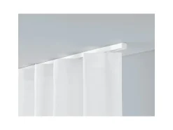 Deco-Raum Gardinenschiene nach Maß 1-Lauf Square Weiß 300cm