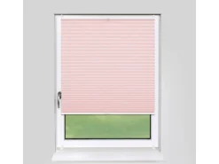Deco-Raum Plissee Basic ohne Bohren 105x150cm Rosa Blickdicht Klemmfix