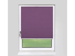 Deco-Raum Plissee Basic ohne Bohren 105x150cm Lila Blickdicht Klemmfix