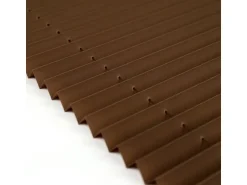 Deco-Raum Plissee Basic ohne Bohren 85x210cm Braun Blickdicht Klemmfix