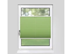 Deco-Raum Plissee Basic ohne Bohren 100x150cm Grün Blickdicht Klemmfix