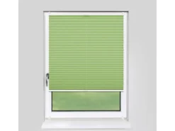 Deco-Raum Plissee Basic ohne Bohren 100x150cm Grün Blickdicht Klemmfix