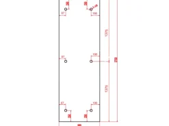 Dein Bau Projekt Glasvordach Zugspitze Grauglas VS-Glas 275 x 90 cm
