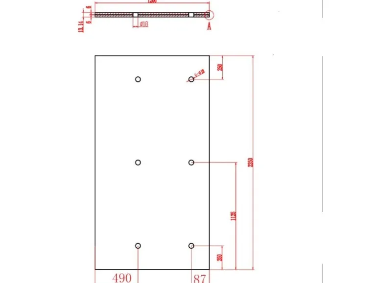 Dein Bau Projekt Glasvordach Zugspitze Klarglas VS-Glas 225 x 120 cm