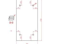 Dein Bau Projekt Glasvordach Olymp Klarglas VS-Glas 175 x 90 cm