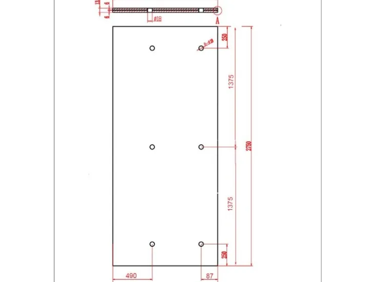 Dein Bau Projekt Glasvordach Zugspitze Klarglas VS-Glas 275 x 120 cm