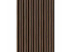 Denpanels Akustikpaneel Acu-Line Walnuss auf Melamin Filz 260 cm