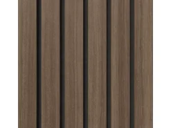 Denpanels Akustikpaneel Foliert 240 cm x 60 cm Walnuss FSC®