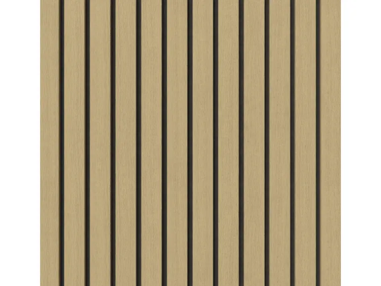 Denpanels Akustikpaneel Foliert 240 cm x 60 cm Eiche Hell FSC®