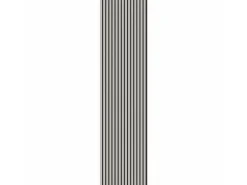 Denpanels Akustikpaneel Laminiert Marmor MDF 300 x 60 x 1,8 cm Weiß Schwarz