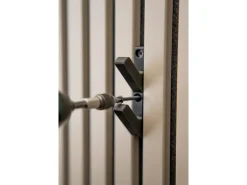 Denpanels 3D Haken 2 Stück Schwarz