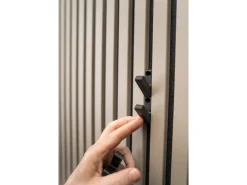 Denpanels 3D Haken 2 Stück Schwarz