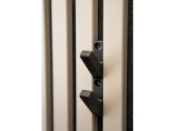 Denpanels 3D Haken 2 Stück Schwarz