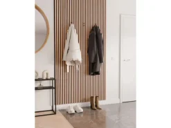 Denpanels 3D Haken 2 Stück Schwarz