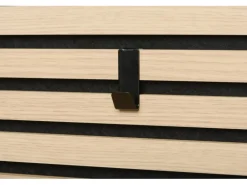 Denpanels Haken 2 Stück Schwarz