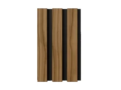 Denpanels Musterpaneel Nordic Outdoor Pro Steinwolle 29,5 × 17 cm Thermoholz