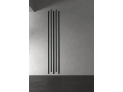 Denpanels Sticks Linoleum Conifer mit Klebeband MDF Schwarz 240 cm 4 Stück