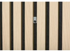 Denpanels Vertikale Halterung 2 Stück Schwarz