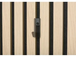 Denpanels Vertikale Halterung 2 Stück Schwarz