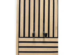 Denpanels Weinregal 3D für Akustikpaneele 23,5 cm x 13 cm x 2 cm Schwarz