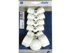 Dieda Eckverbindungsset Aluminium Weiß