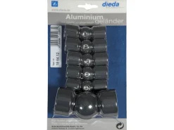 Dieda Eckverbindungsset Aluminium Anthrazit