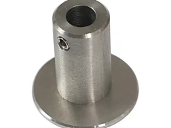 Dieda Rundstabhalter Edelstahl V2A Länge 35 mm Ø 20 mm